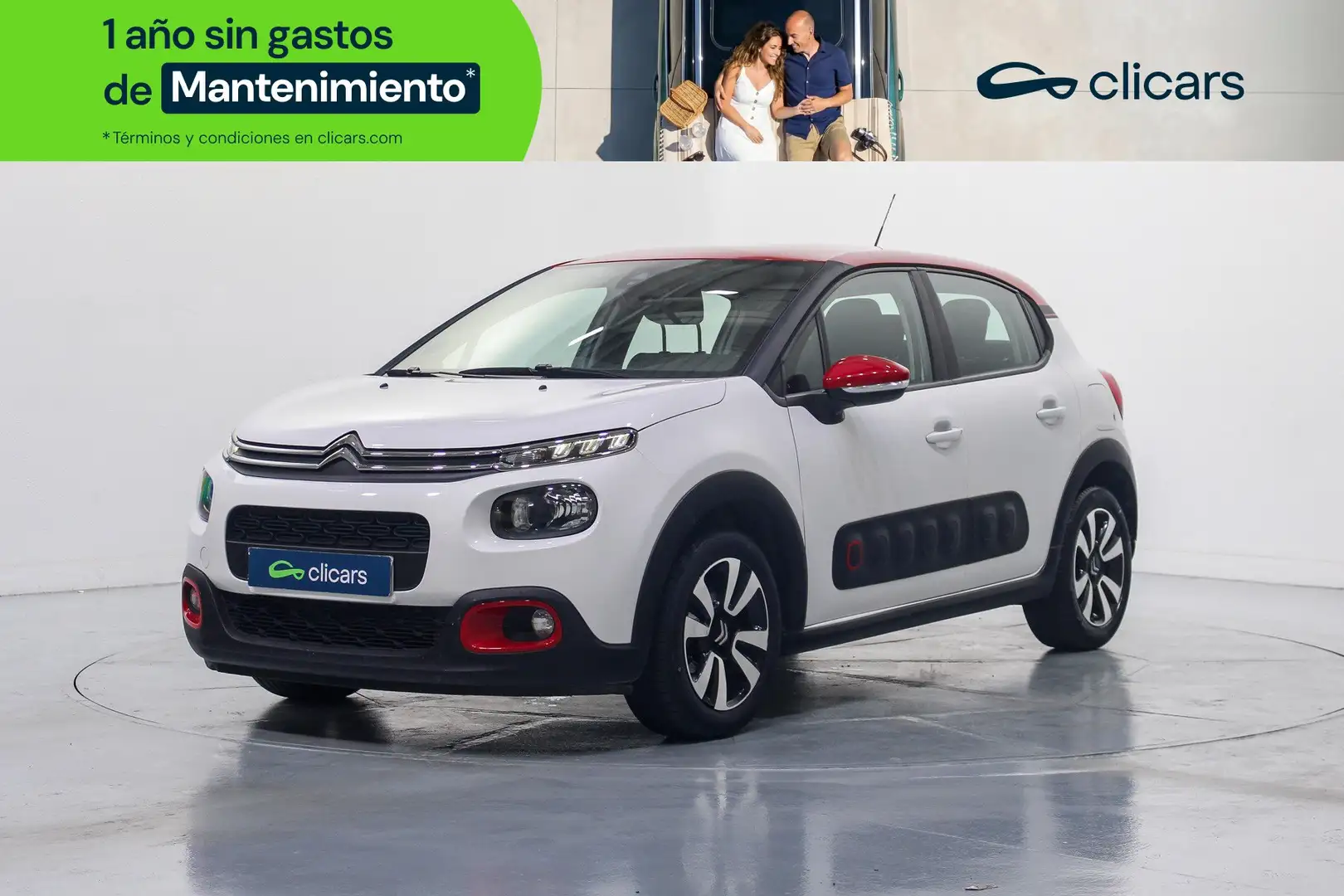Citroen C3 1.2 PureTech S&S Feel 83 Blanco - 1