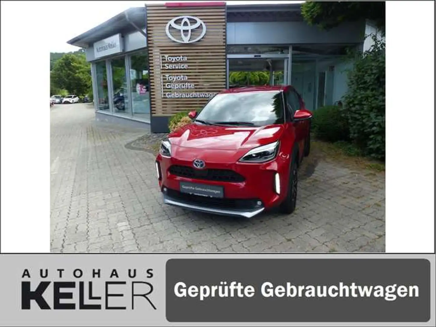Toyota Yaris Cross Hybrid 1.5 VVT-i Team Deutschland Rot - 1
