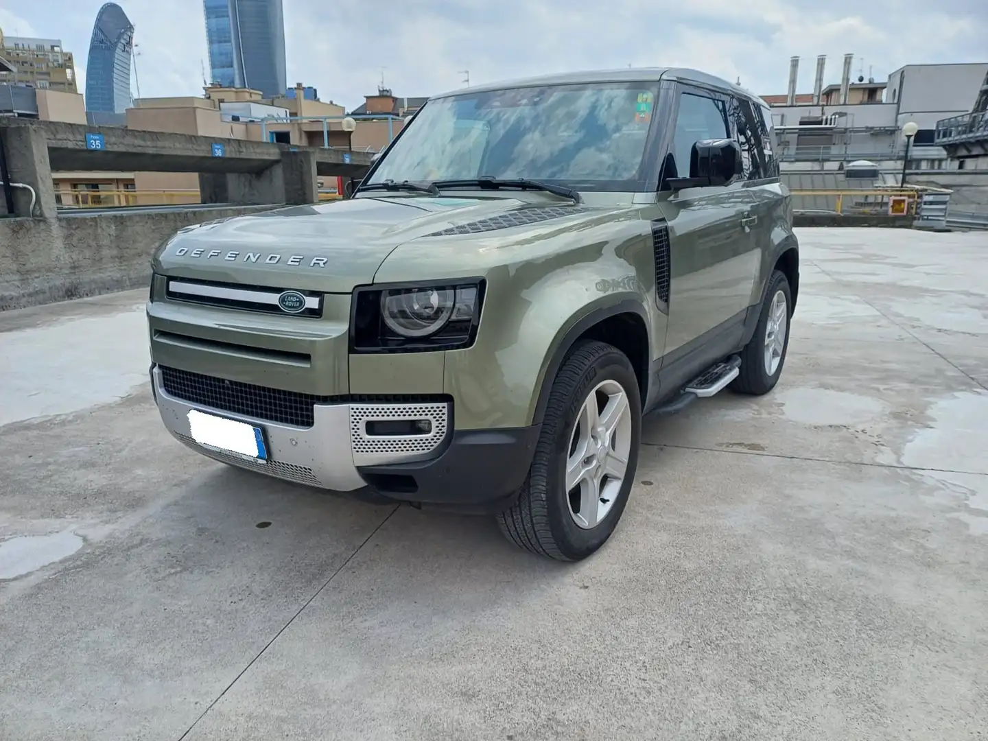 Land Rover Defender 90 3.0D I6 200 CV AWD Auto X-D Verde - 1