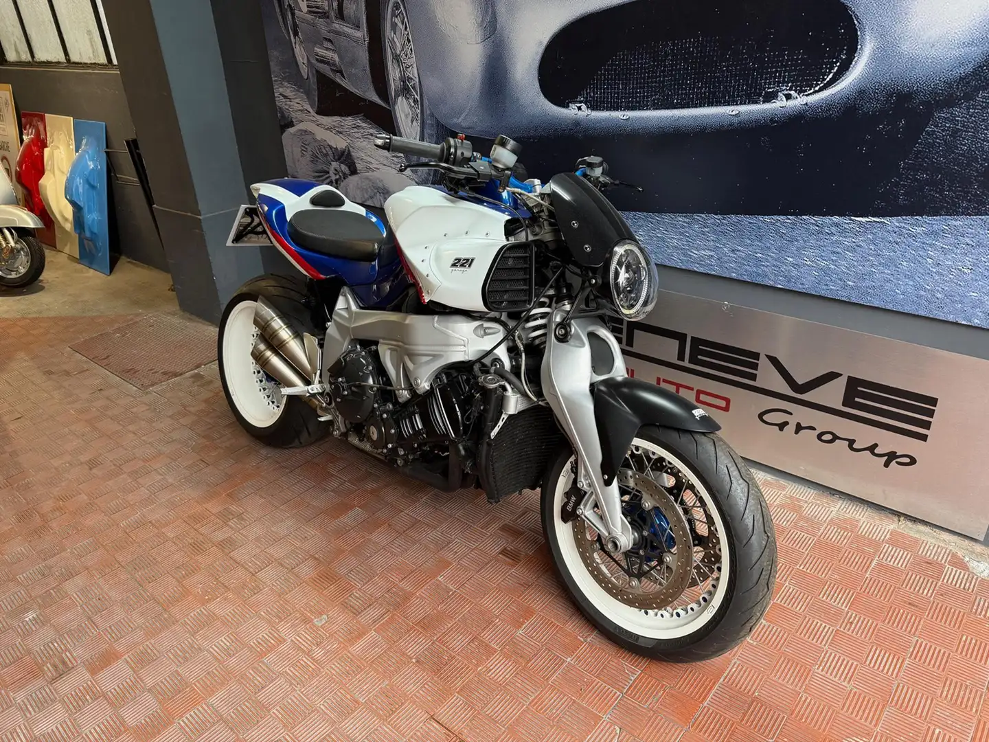BMW K 1200 S DIAMANTE GARAGE 221 UNICA Bianco - 1