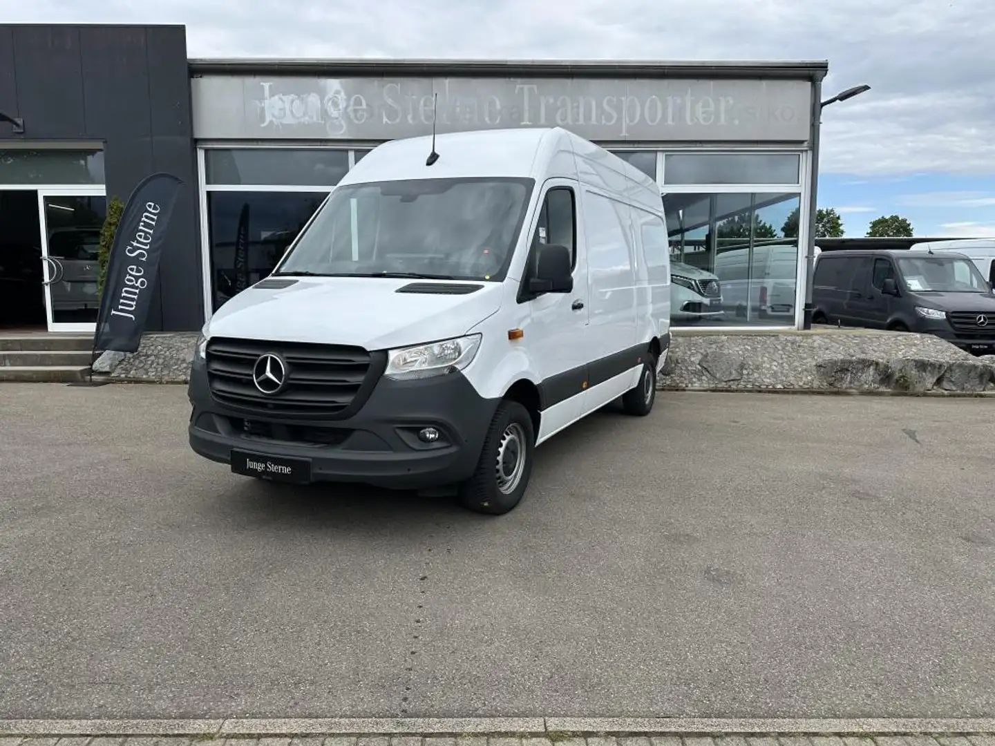Mercedes-Benz Sprinter 317 CDI KA/L2H2/3665/MBUX/NAVI/360°/TEMPOMAT/KLIMA Blanc - 2