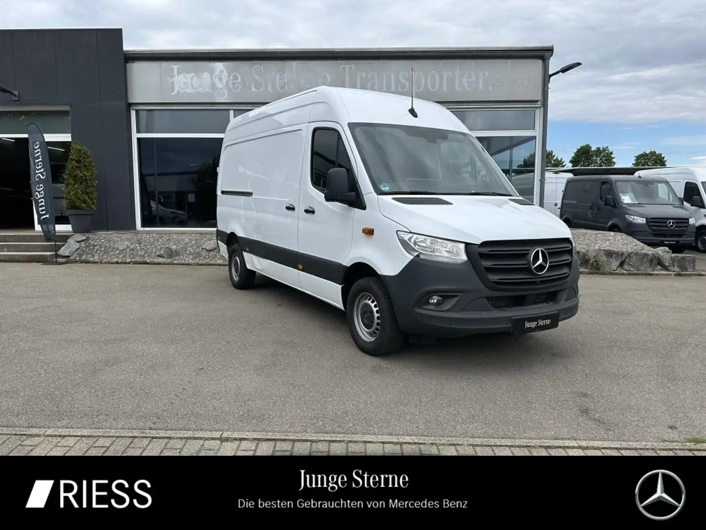 Mercedes-Benz Sprinter 317 CDI KA/L2H2/3665/MBUX/NAVI/360°/TEMPOMAT/KLIMA Blanc - 1