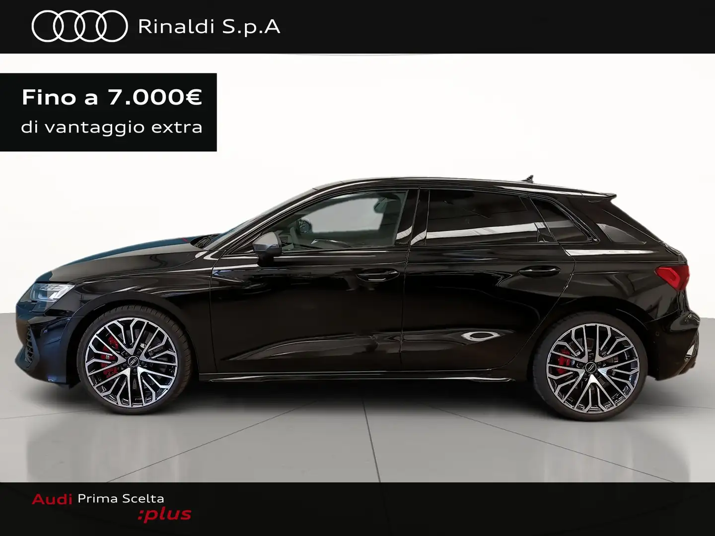 Audi S3 sportback 2.0 tfsi sport attitude quattro s-tronic Schwarz - 2