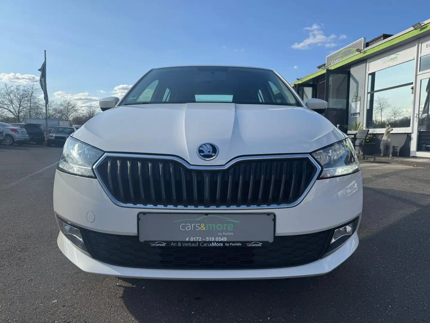 Skoda Fabia Ambition-Klima-Alufelgen. Wit - 2
