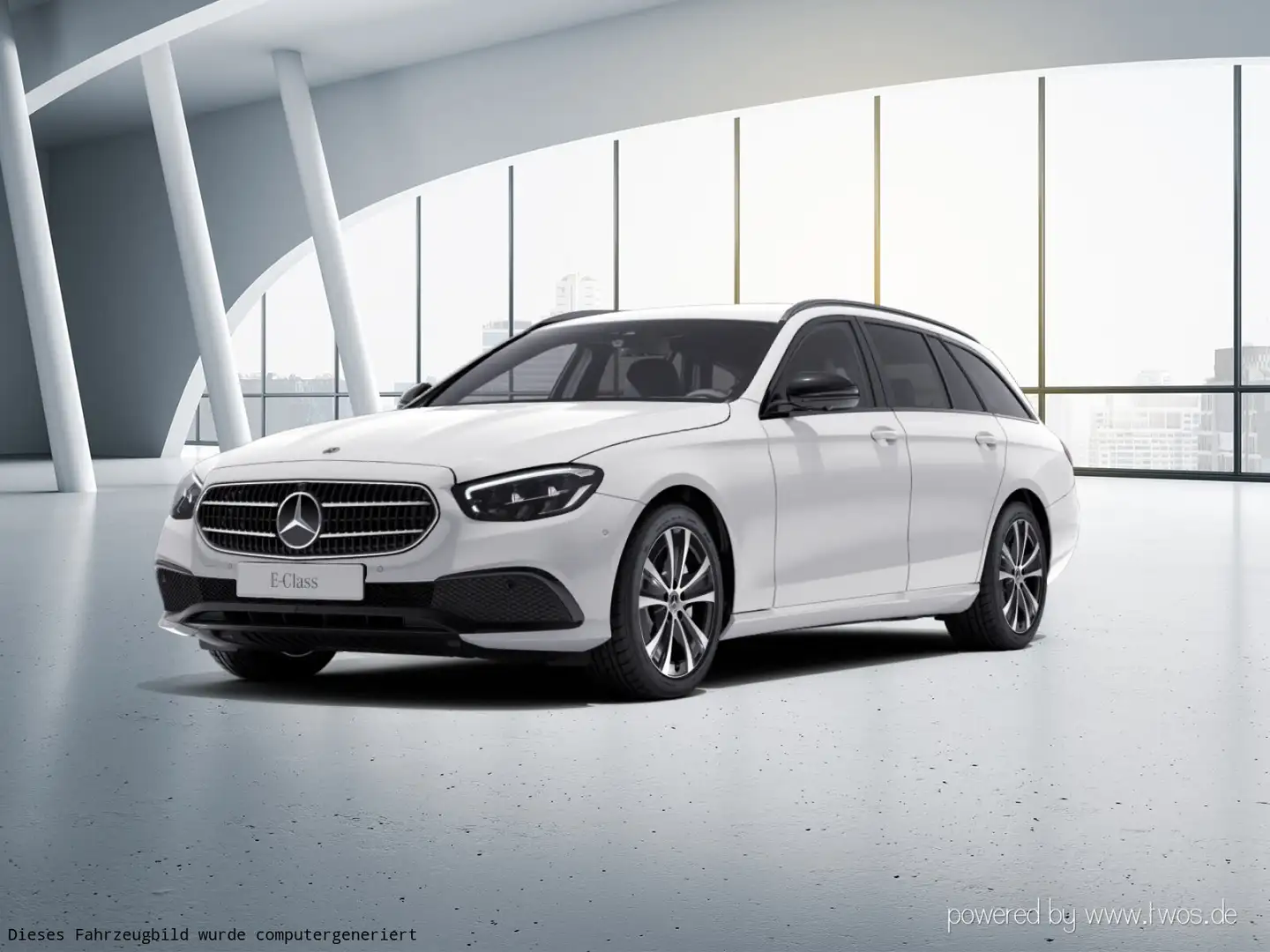 Mercedes-Benz E 300 E 300 e T Ava 360Kam Nightp Servoschließen Weiß - 2