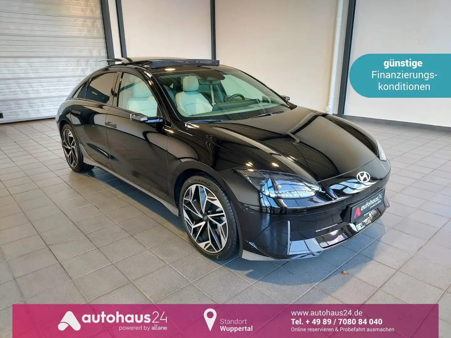 Hyundai IONIQ 6 Uniq  BOSE|HeadUp|Matrix|ACC Schwarz - 1