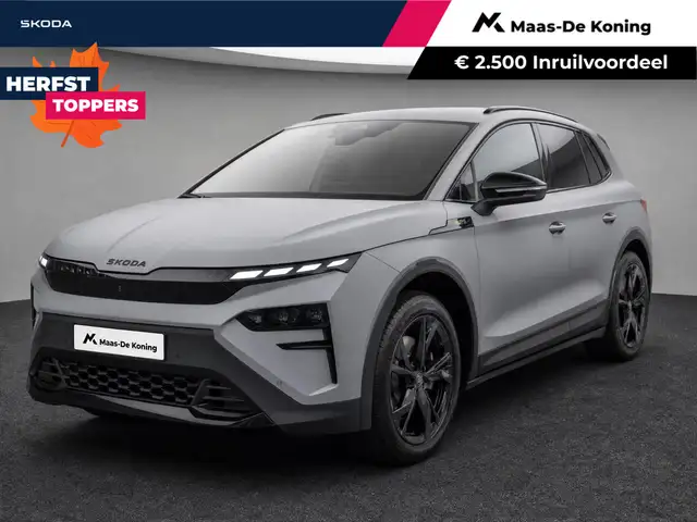 Skoda Elroq RS MATT Graphite Grey | Drive Pakket | Trekhaak |