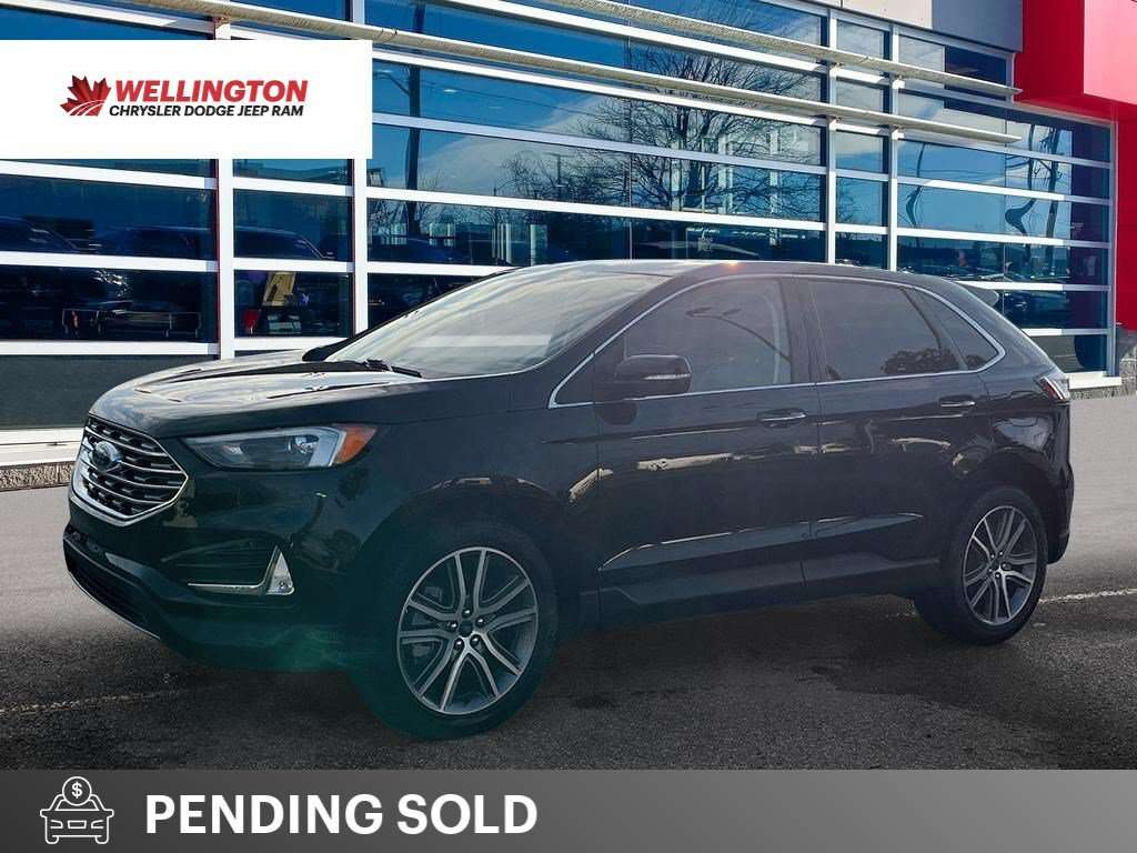 2022 Ford Edge Titanium | Clean CarFax | Leather | Navigation | P