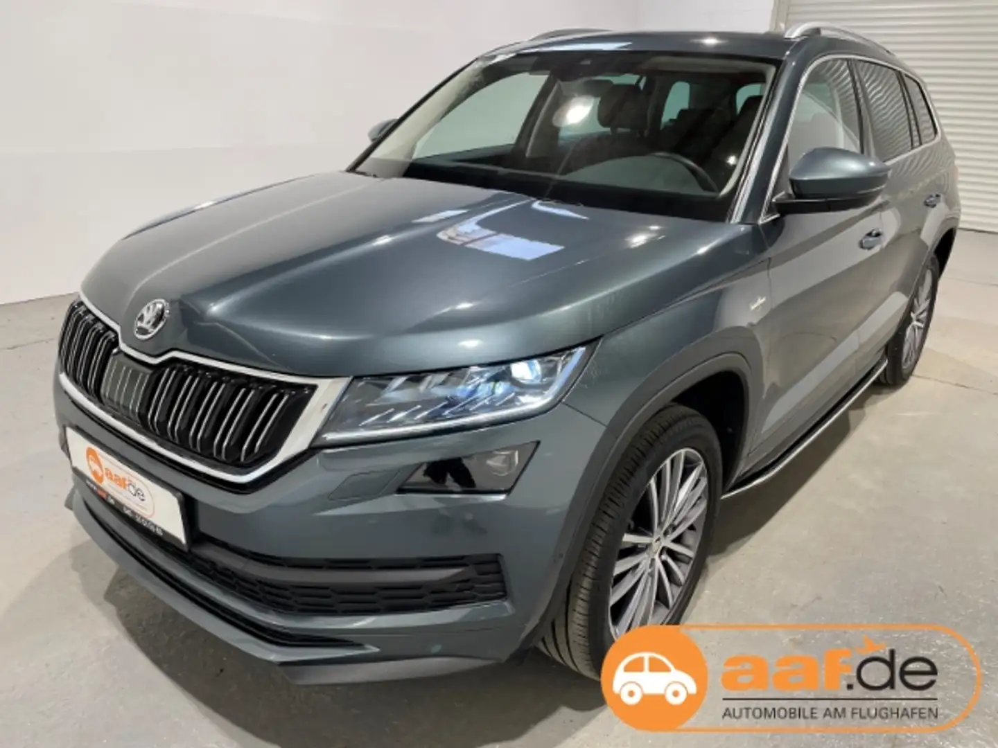 Skoda Kodiaq 2.0 TDI DSG Laurin&Klement EU6d Leder LED ACC Navi Gris - 1
