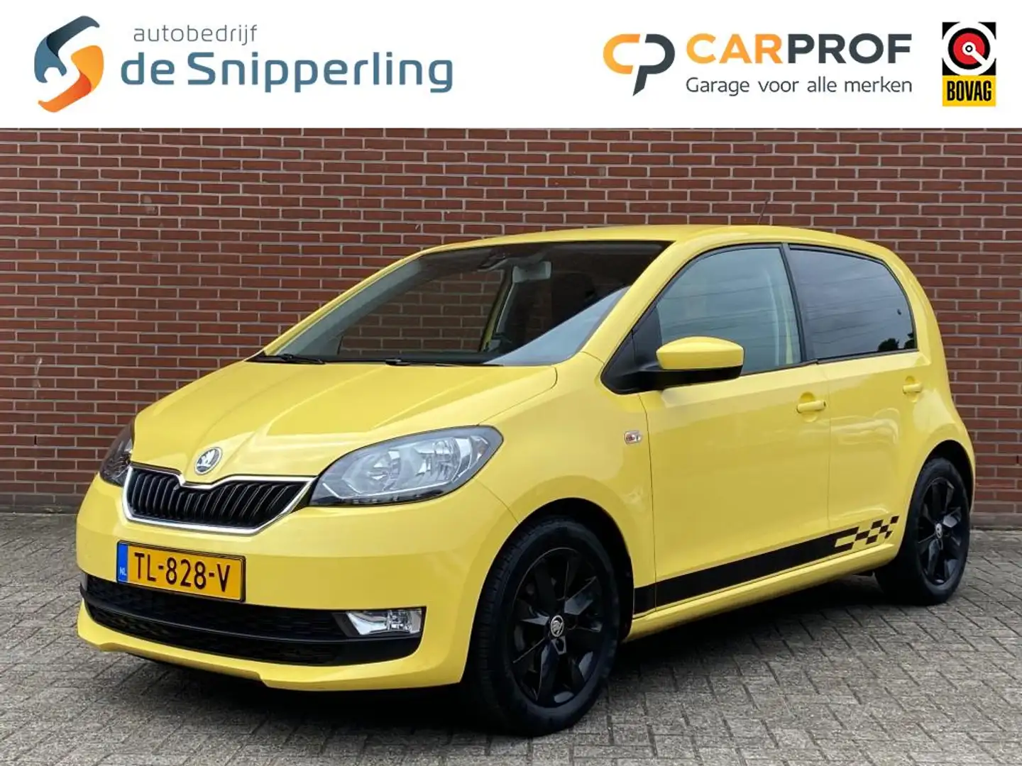 Skoda Citigo 1.0 GRT. AMBITION AIRCO CRUISE PDC LMV BLUETOOTH Gelb - 2