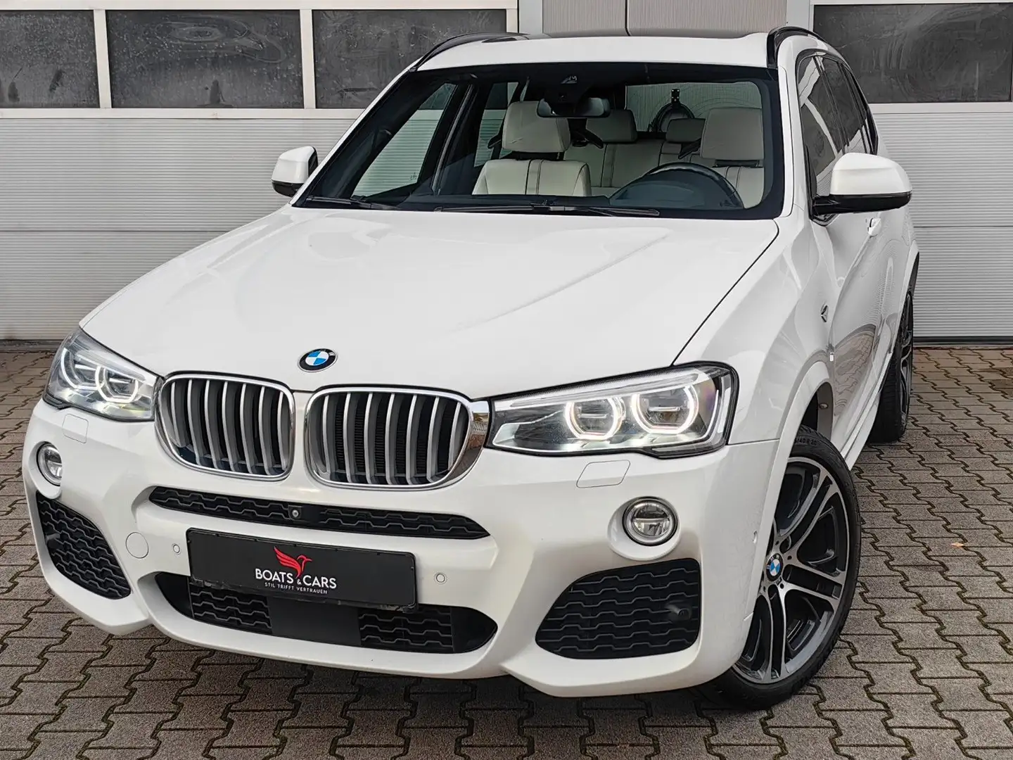 BMW X3 xDrive 35 i M Sport PANO|H&K|KEYLESS|AAHK| Weiß - 1