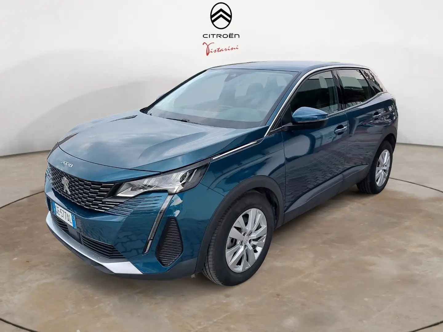 Peugeot 3008 1.5 B-HDi 131cv E6D ACTIVE Autocarro 5 posti / IV Bleu - 1