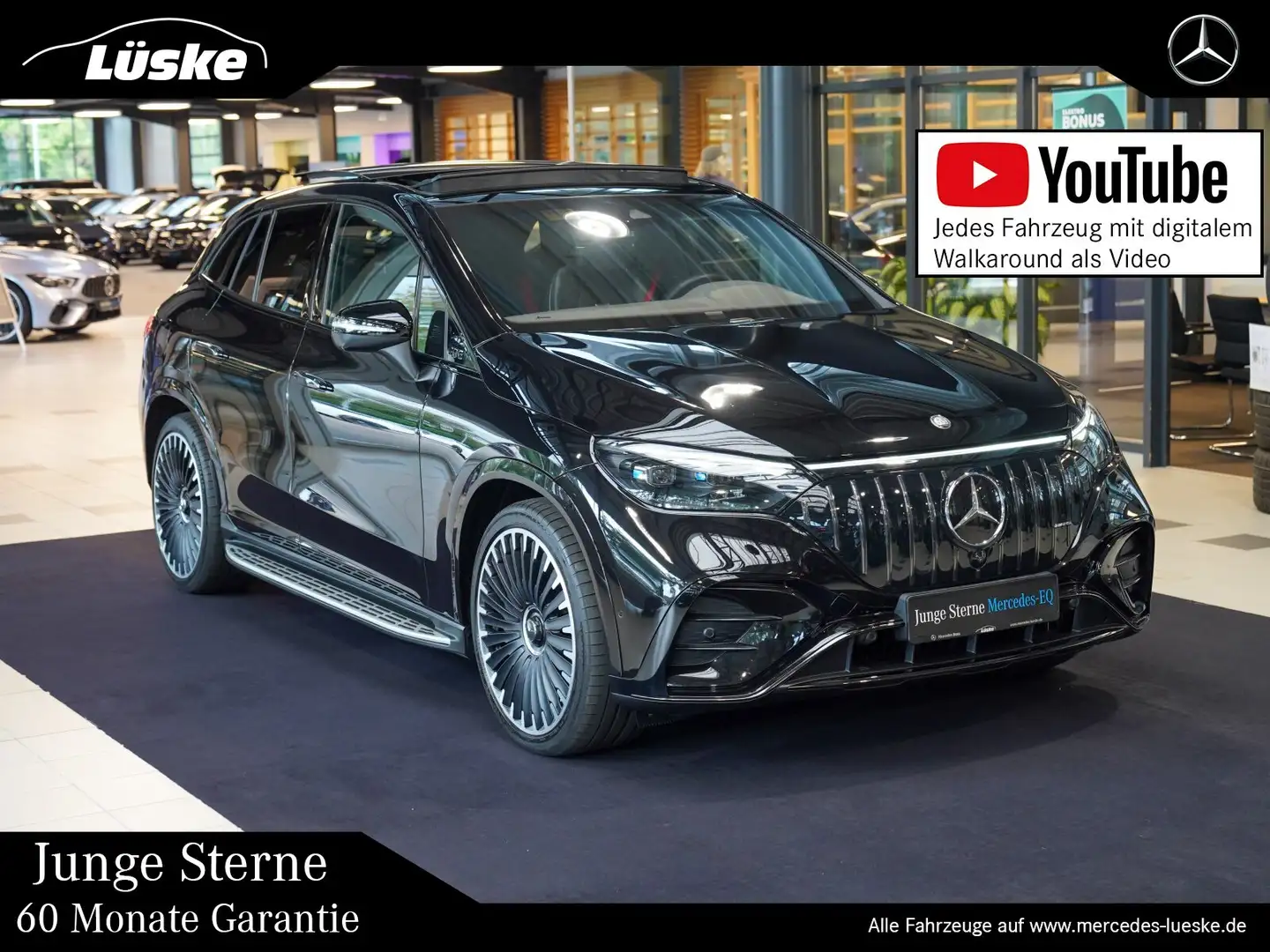 Mercedes-Benz EQE 53 EQE 53 AMG 53 4M+ Night I+II Pano HYPER Burmester Schwarz - 1