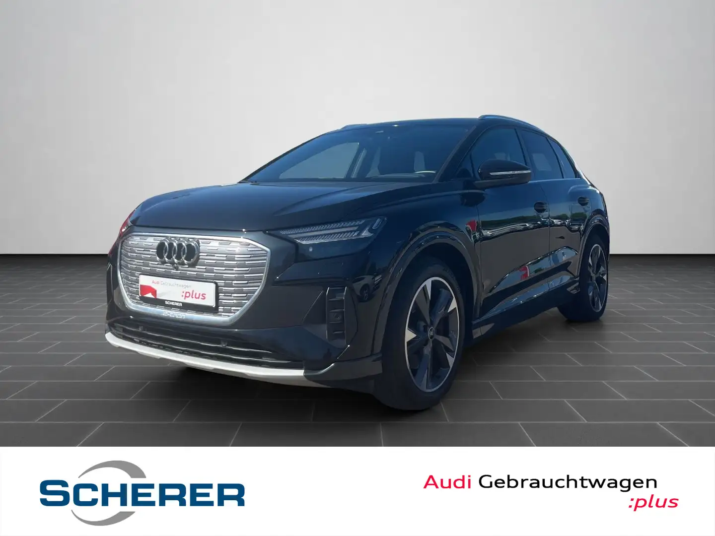 Audi Q4 e-tron 50 QUATTRO KAMERA MATRIX NAVI-PRO Schwarz - 1