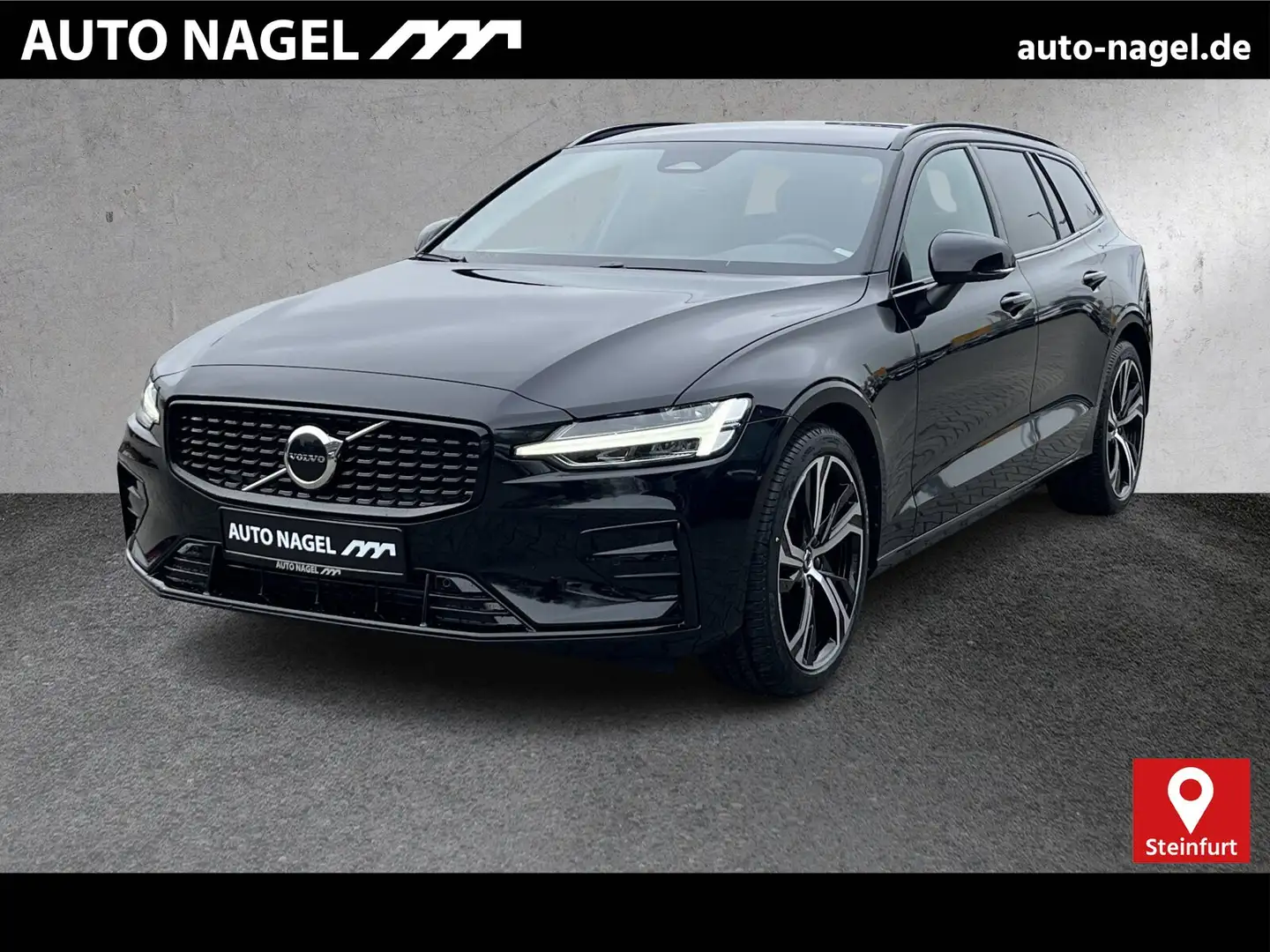 Volvo V60 V60 B4 Autom. Plus Dark LED|NAVI|SITZHEIZUNG|19| Negro - 1