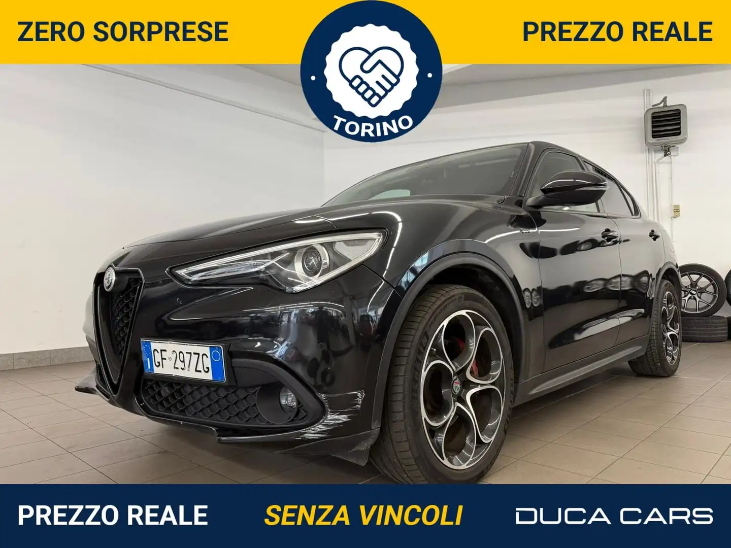 Alfa Romeo Stelvio 2.2diesel 190CV Q4Sprint anche a328€ Blu/Azzurro - 1