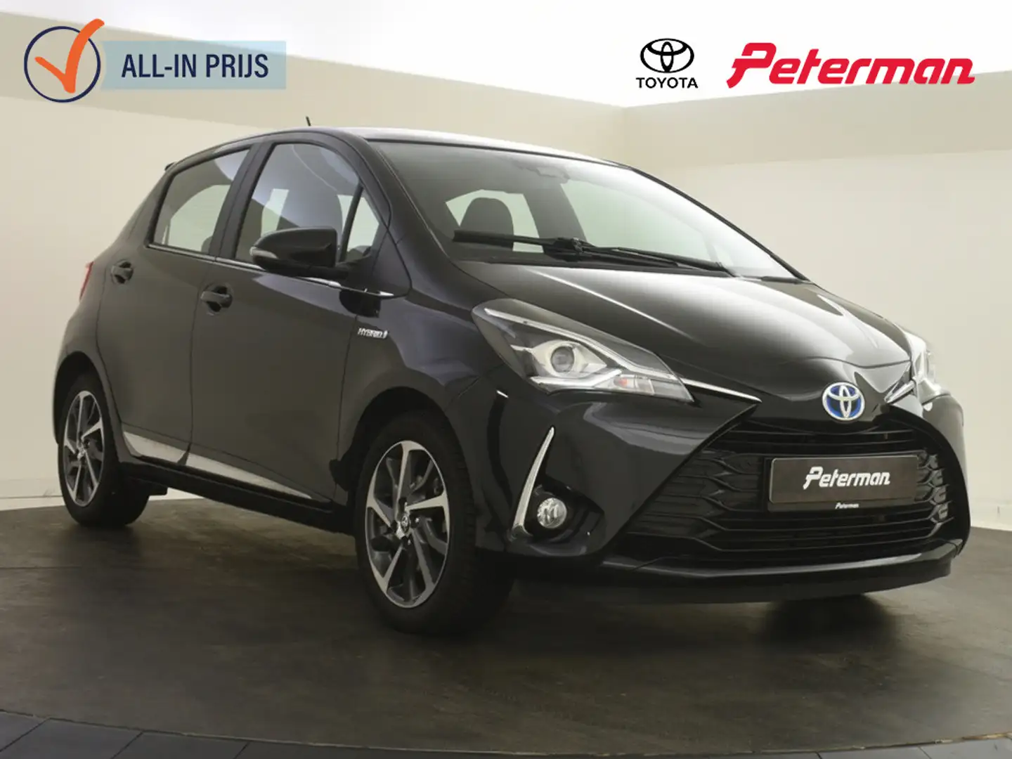 Toyota Yaris 1.5 Hybrid Premium | Panoramadak | Navigaitie | Pa Zwart - 1