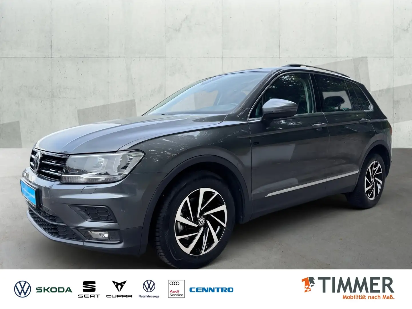Volkswagen Tiguan 1.4 TSI Join*DSG*AHK*KAMERA*NAVI*CLIMATRONIC Grau - 1