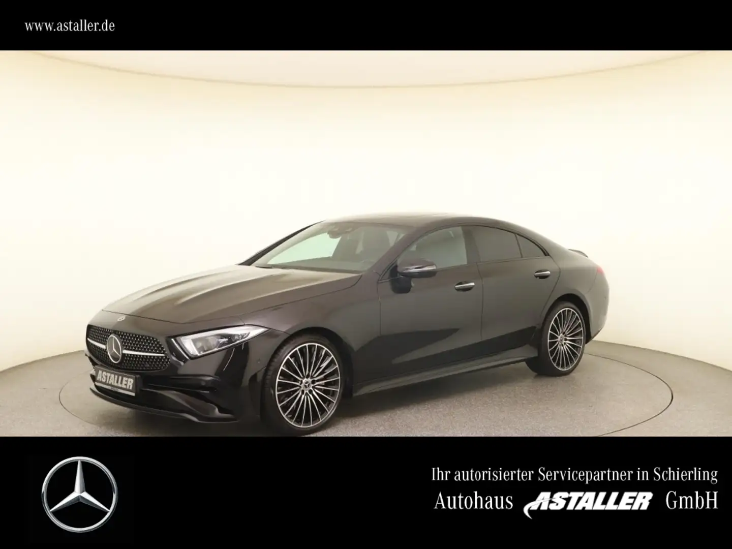 Mercedes-Benz CLS 400 d 4M AMG Line 2x Night+Distron+Sitzklima Schwarz - 1