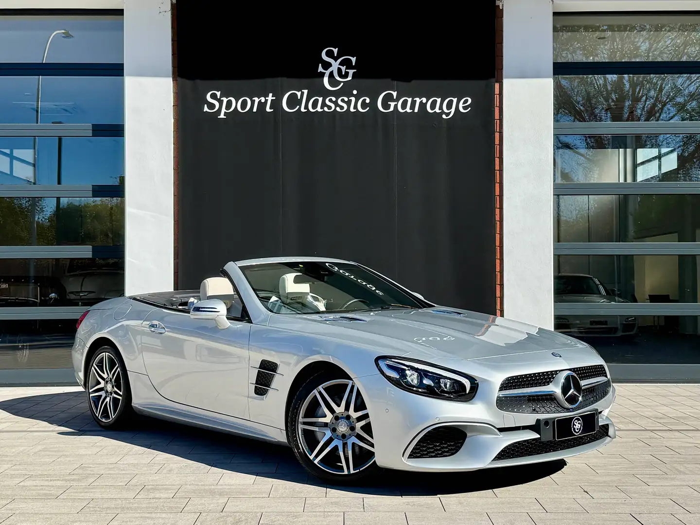 Mercedes-Benz SL 400 Roadster | AMG Line | FULL SERVICE MB | PANO Silber - 2