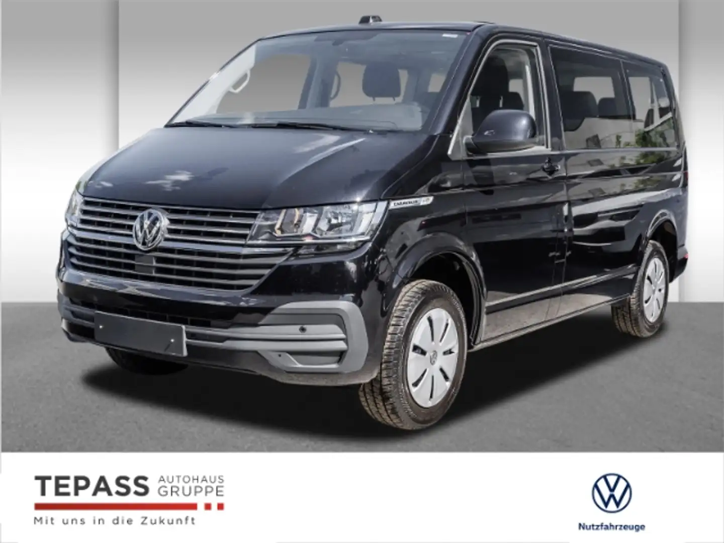 Volkswagen T6.1 Caravelle 2,0l TDI Comfortline KLIMA RADIO SHZ Negro - 1