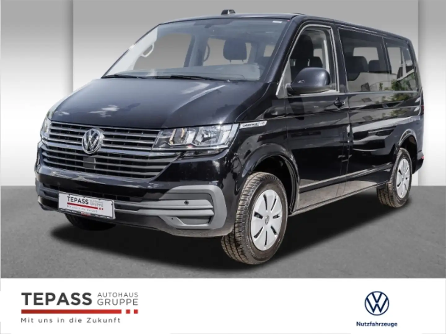 Volkswagen T6.1 Caravelle 2,0l TDI Comfortline KLIMA RADIO SHZ Negro - 1
