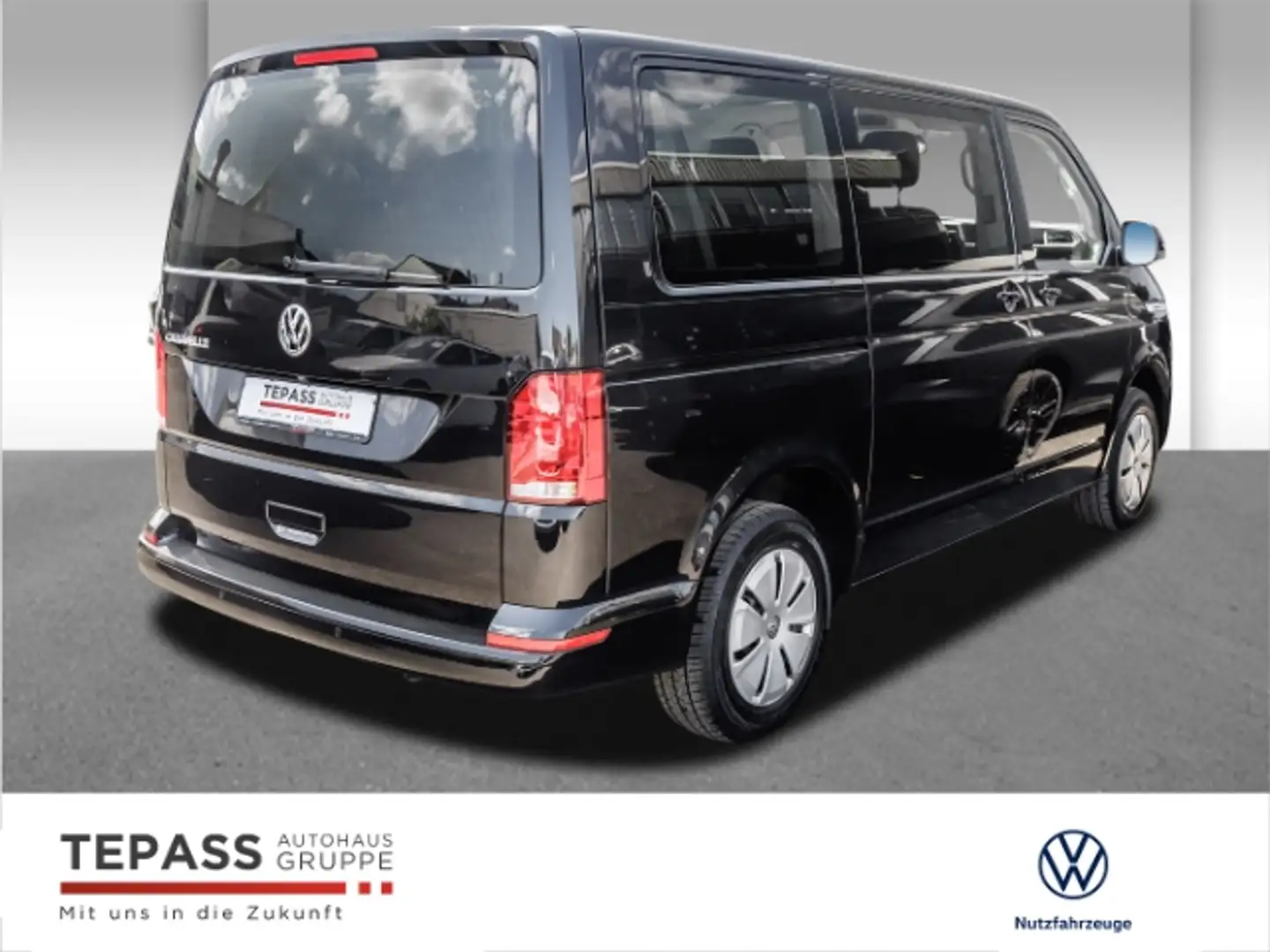 Volkswagen T6.1 Caravelle 2,0l TDI Comfortline KLIMA RADIO SHZ Negro - 2