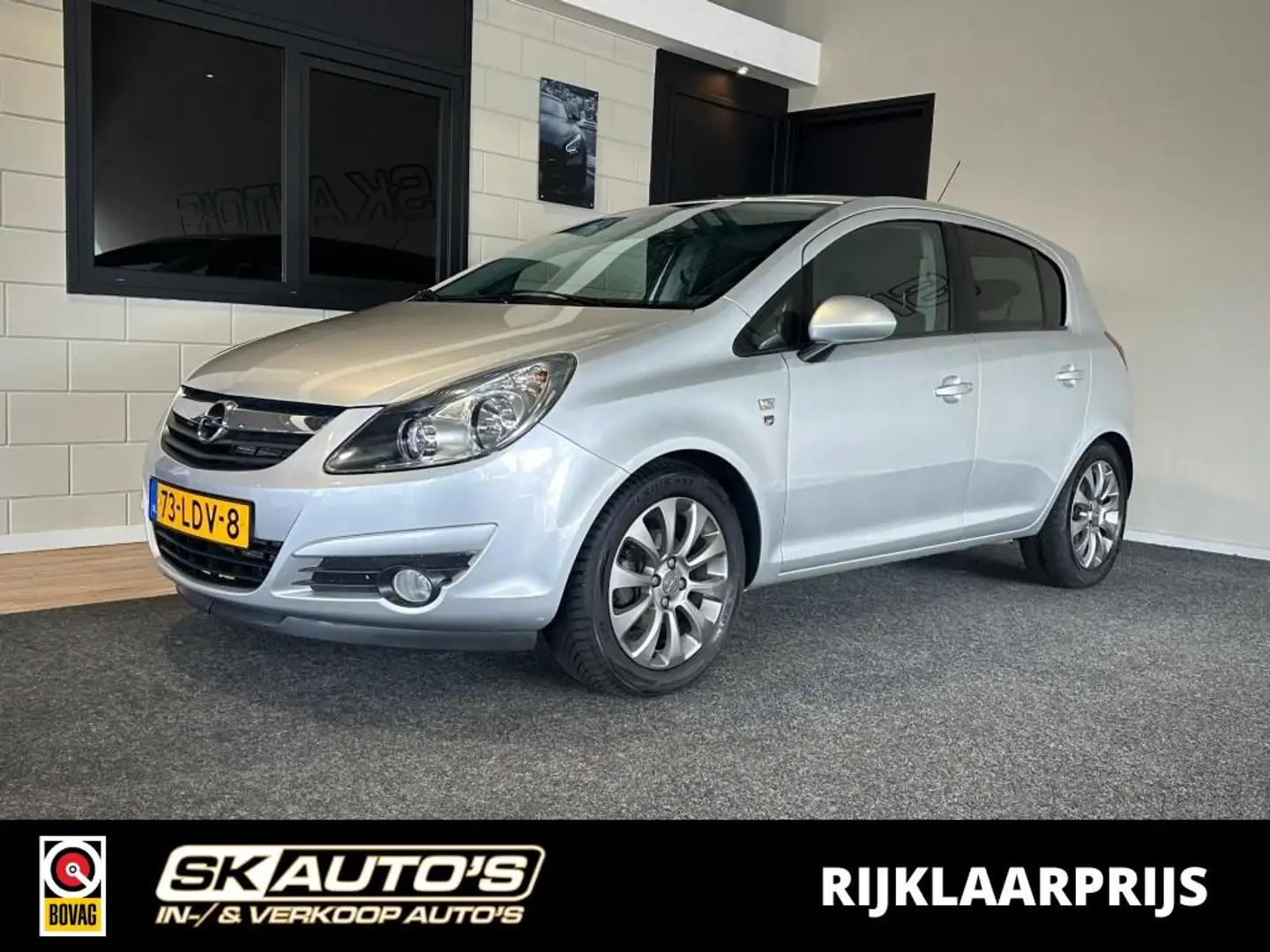 Opel Corsa 1.4-16V 111 EDITION l NAP l AUTOMAAT l CRUISE l NA Grau - 1