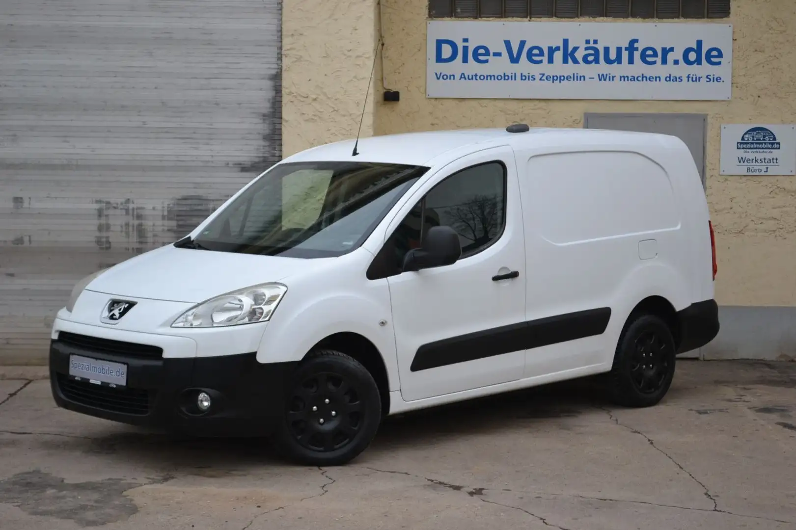 Peugeot Partner L2 Lang Klima 1.Hand AHK Diesel LKW 90PS Weiß - 1