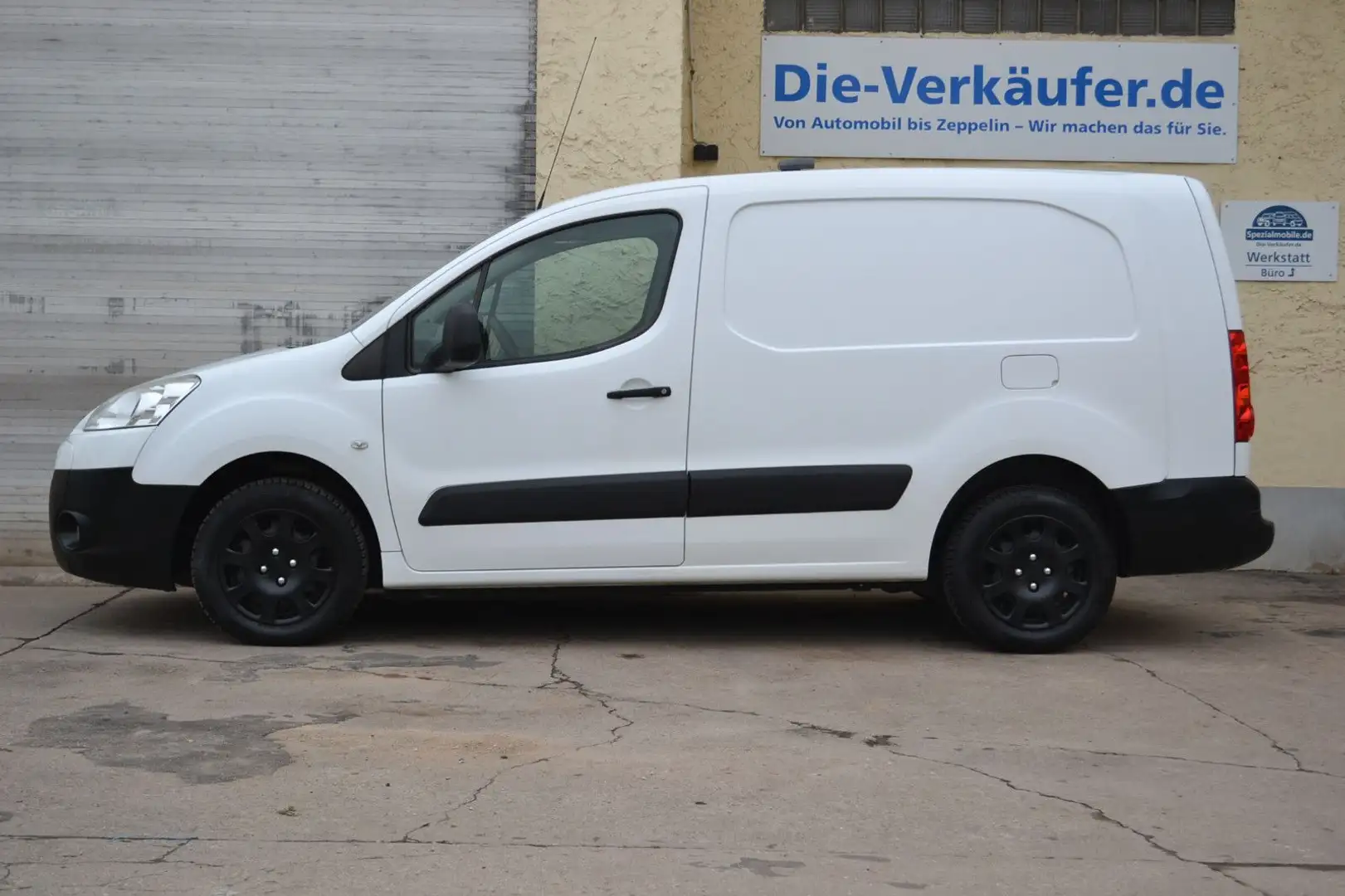 Peugeot Partner L2 Lang Klima 1.Hand AHK Diesel LKW 90PS Weiß - 2