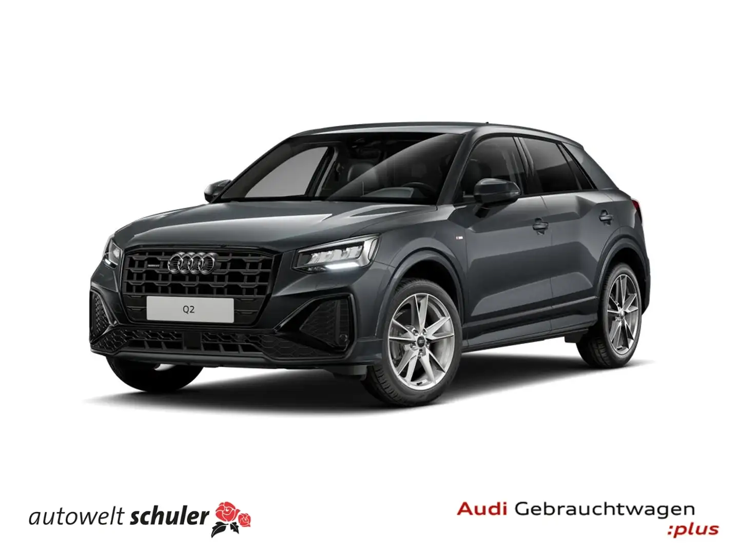 Audi Q2 2.0 TFSI S-tronic quattro S-line AHK Navi Grau - 1