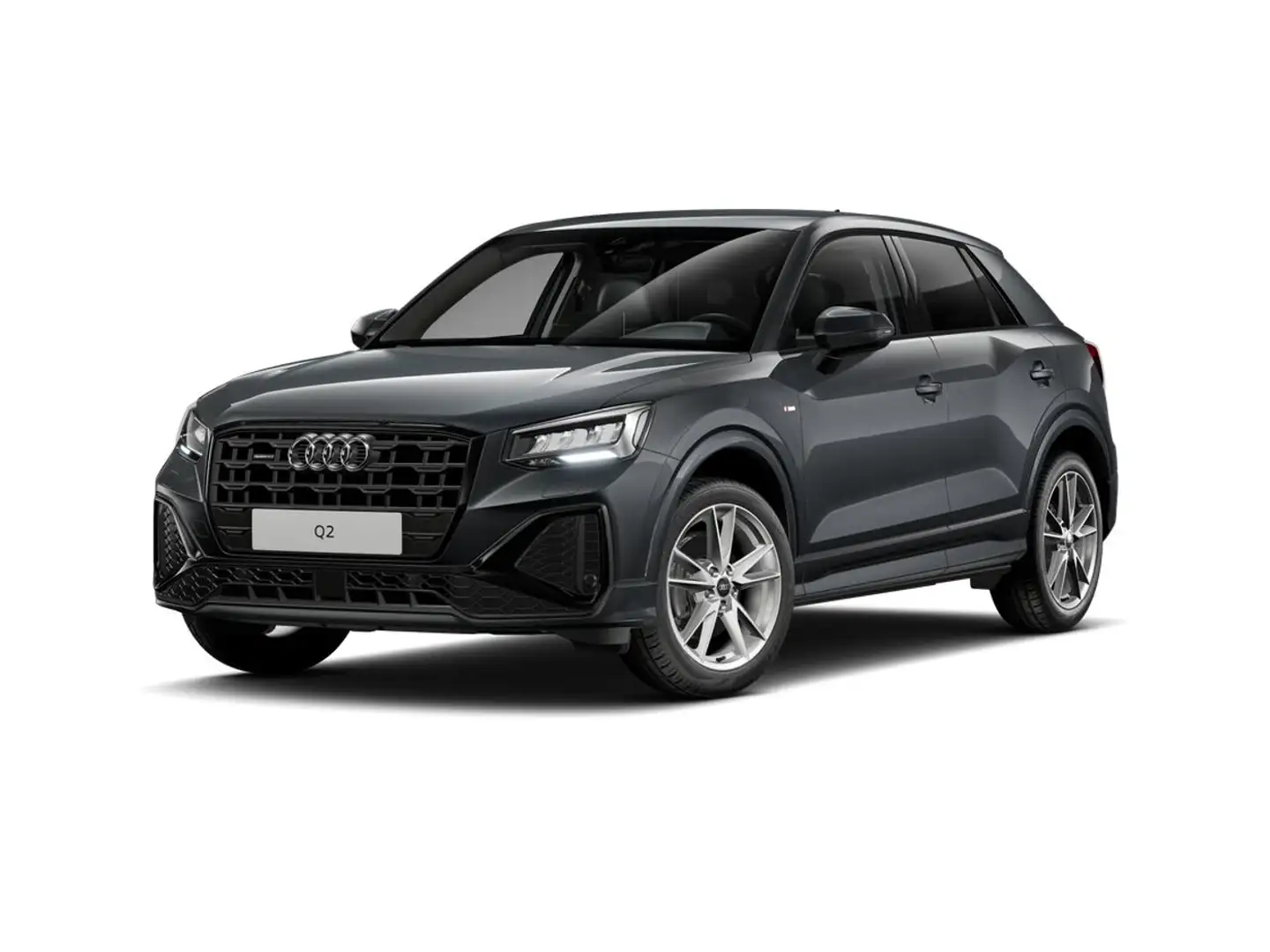 Audi Q2 2.0 TFSI S-tronic quattro S-line AHK Navi Grau - 2