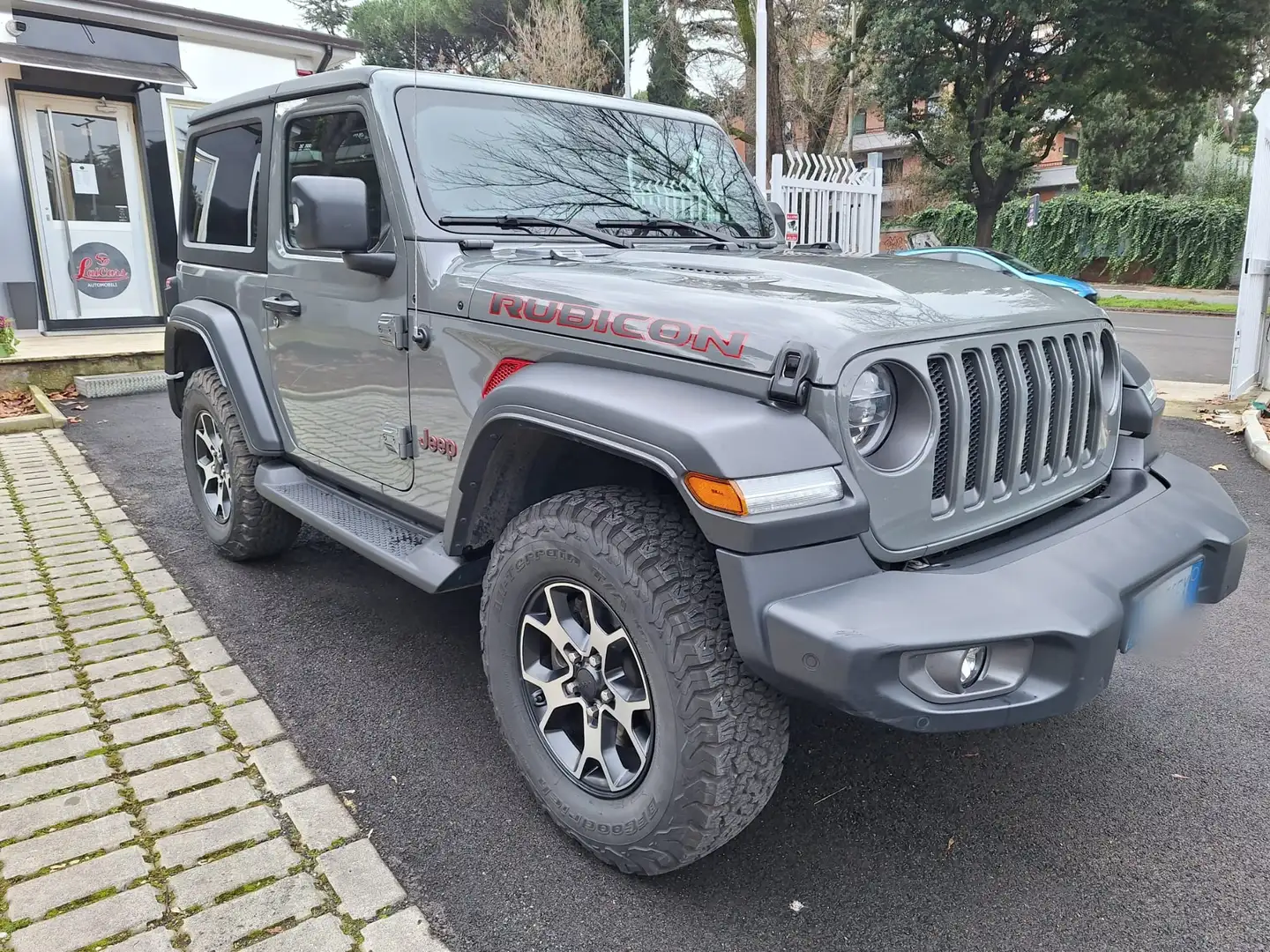 Jeep Wrangler IV 2018 2.2 mjt II Rubicon auto PROMO 653/72 MESI Gris - 2