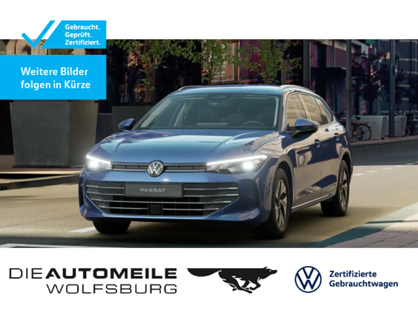 Volkswagen Passat Variant 1.5 eTSI DSG Business neues Model Blau - 1