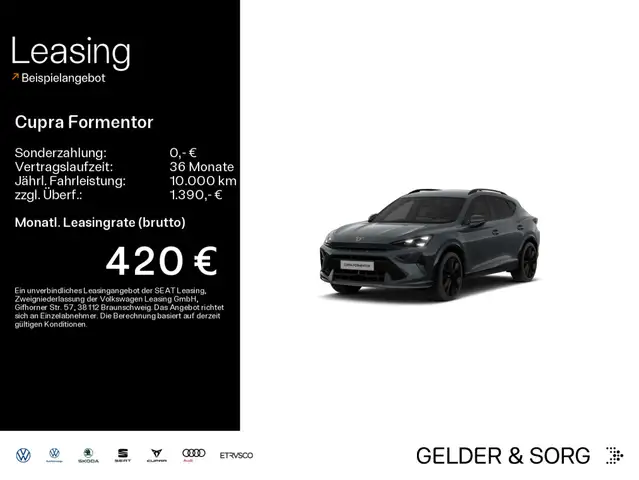 CUPRA Formentor VZ 1.5 e-HYBRID AHK*NAVI*RFK*SENNHEISE