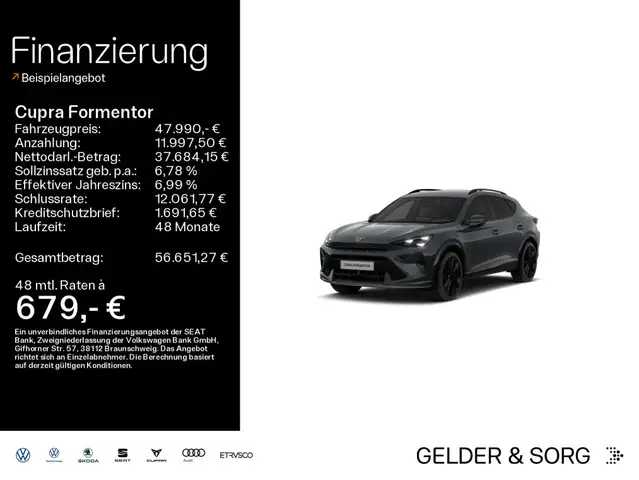 CUPRA Formentor VZ 1.5 e-HYBRID AHK*NAVI*RFK*SENNHEISE