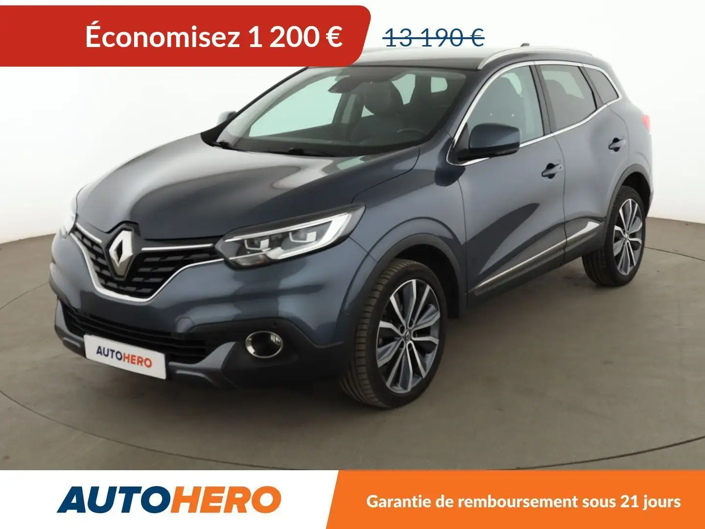 Renault Kadjar 1.6 dCi Energy Intens 4WD Gris - 1