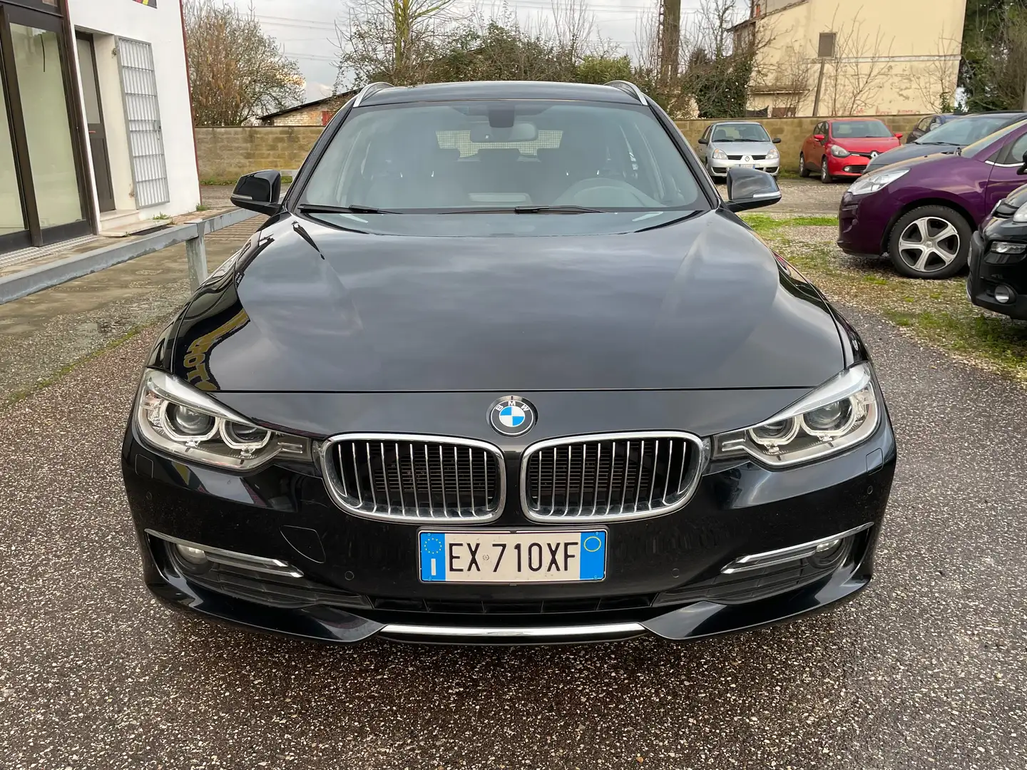 BMW 318 318d Touring Luxury navi+gancio traino X NEOPAT Noir - 2