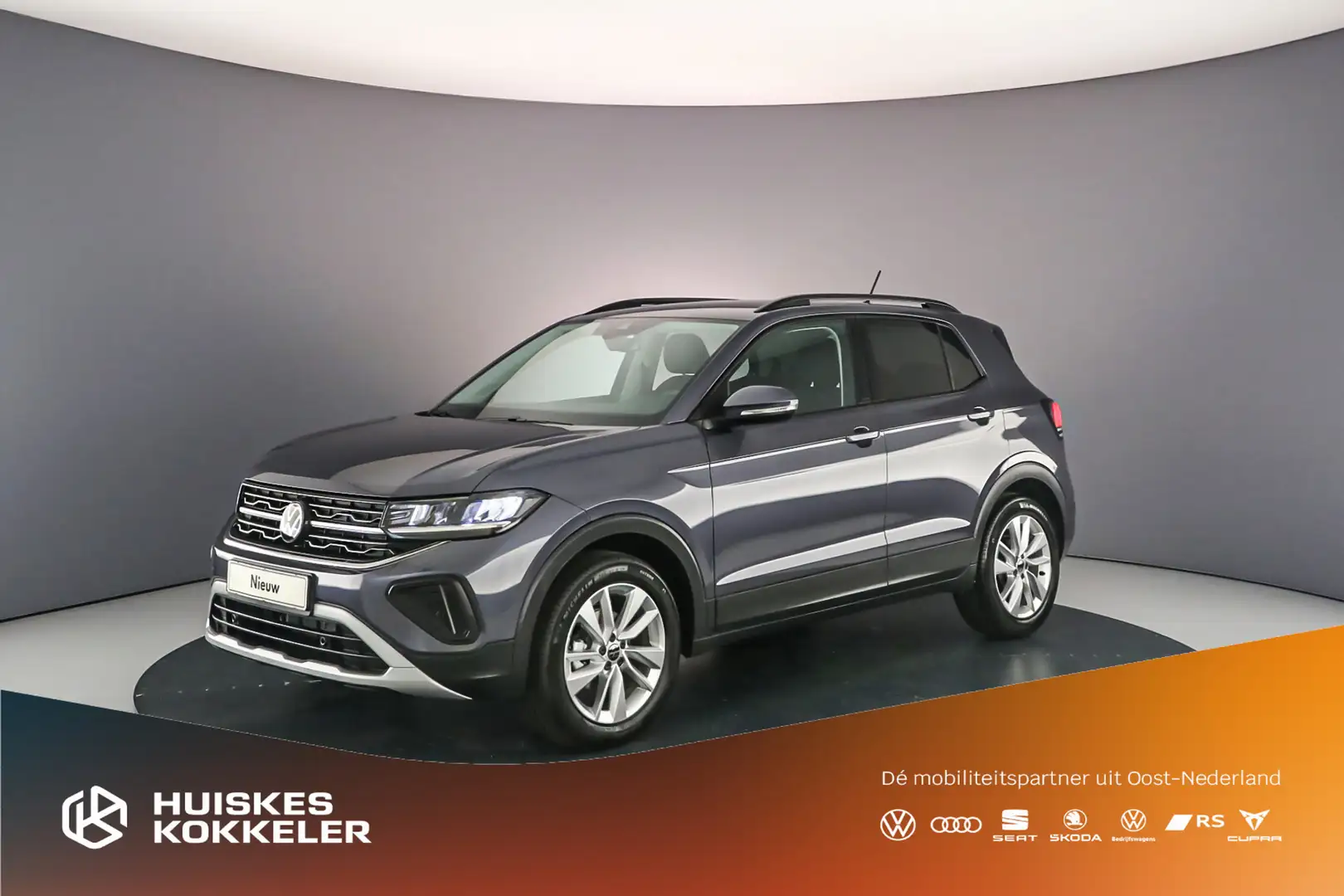 Volkswagen T-Cross 1.0 TSI 95pk Life Edition Grijs - 1