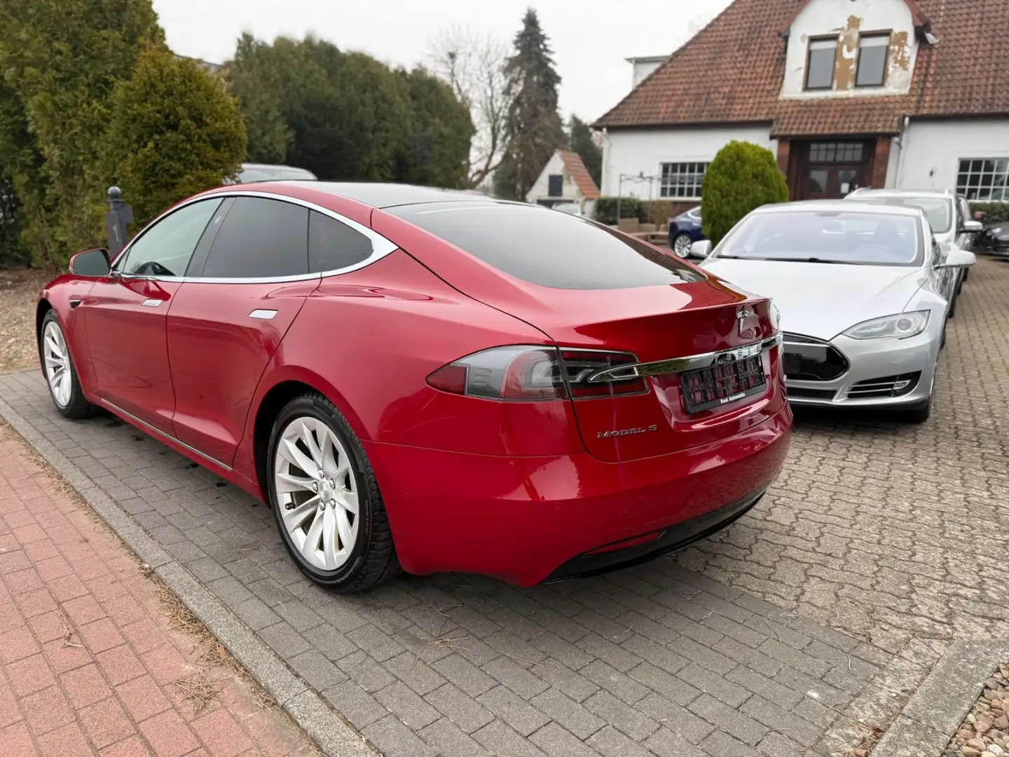 Tesla Model S 75D*88%SOH*1.Hd*Pano*CCS*MCU2*Autopilot Roşu - 2