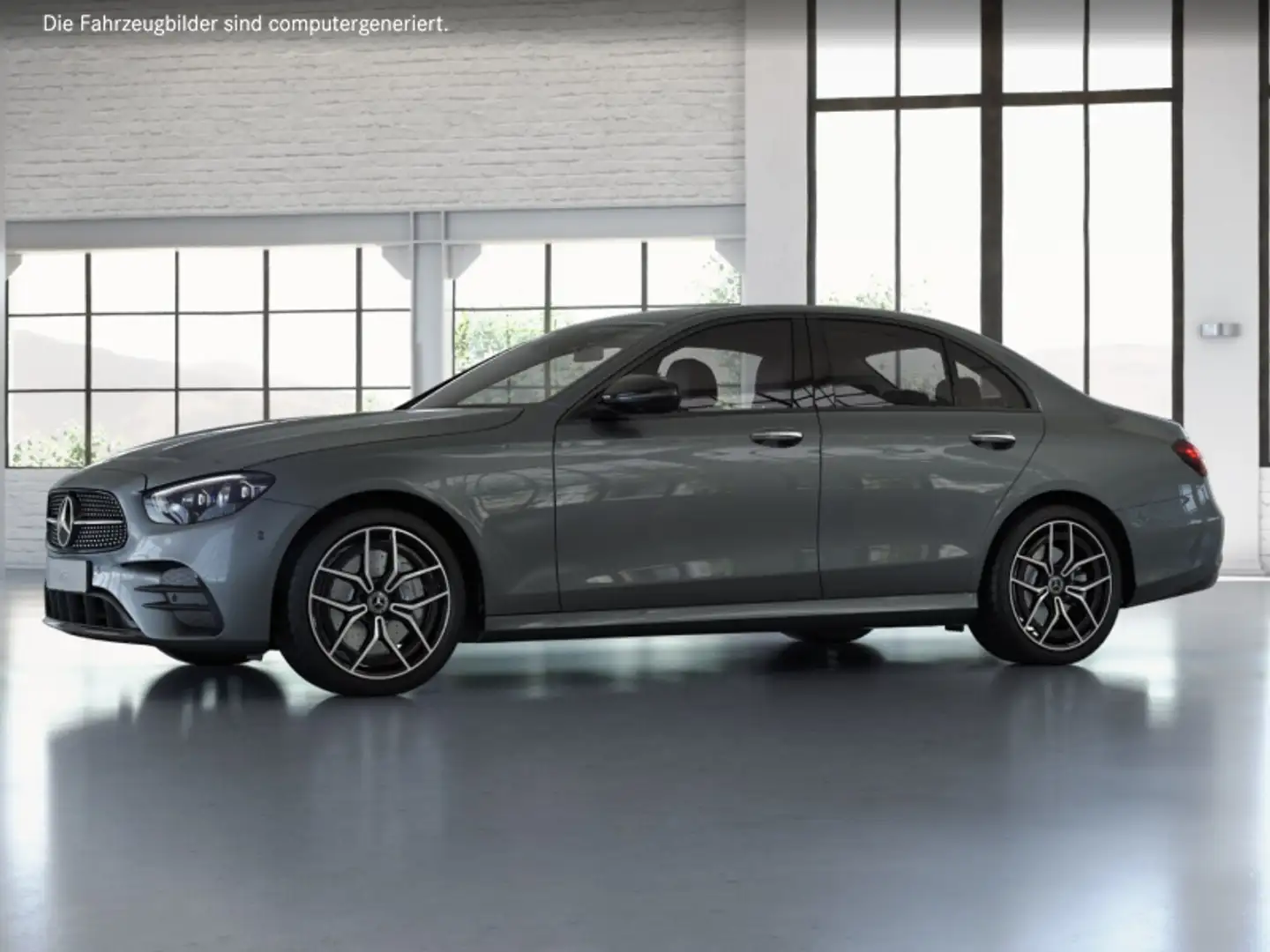 Mercedes-Benz E 400 d 4M AMG 360° Multibeam AHK Memory MBUX Highend Gris - 2