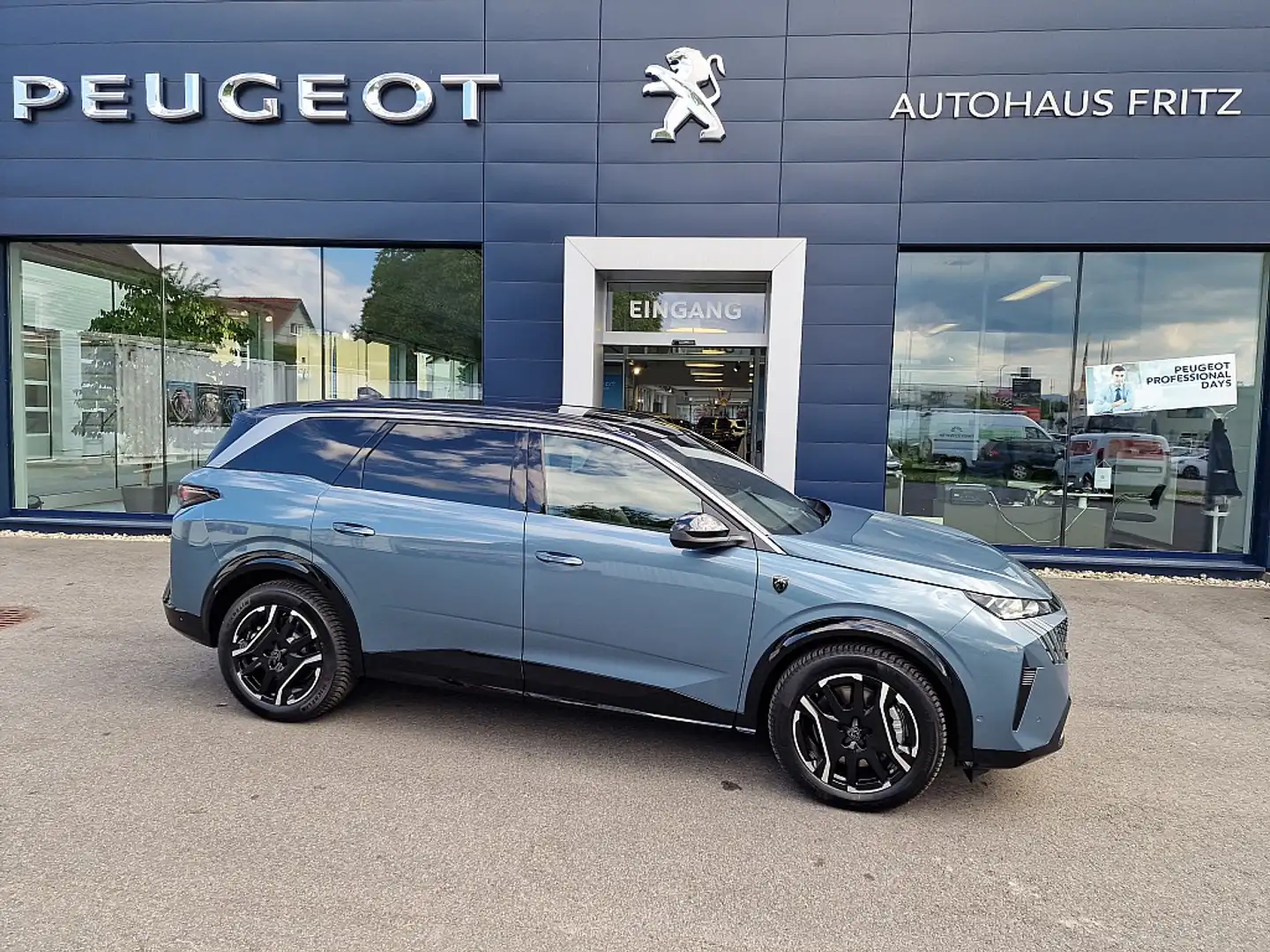 Peugeot 5008 Elektro 210 73kWh GT "sofort verfügbar" Blau - 2