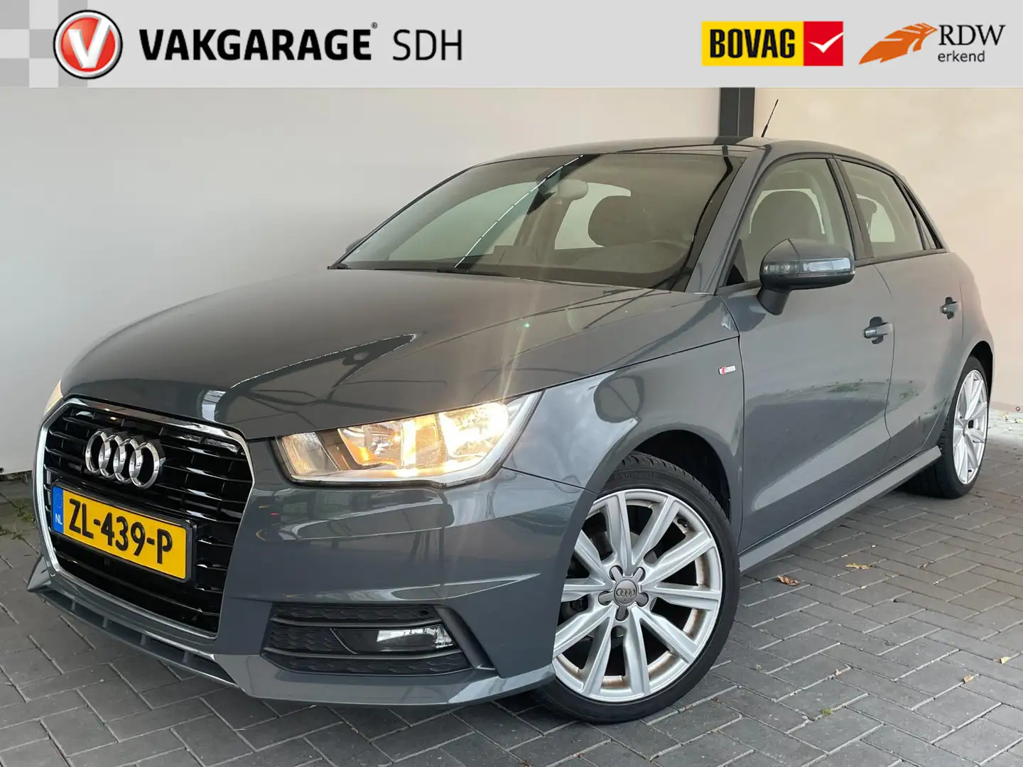 Audi A1 Sportback 1.0 TFSI Sport Pro Line S|Stoelverwarmin Gris - 1