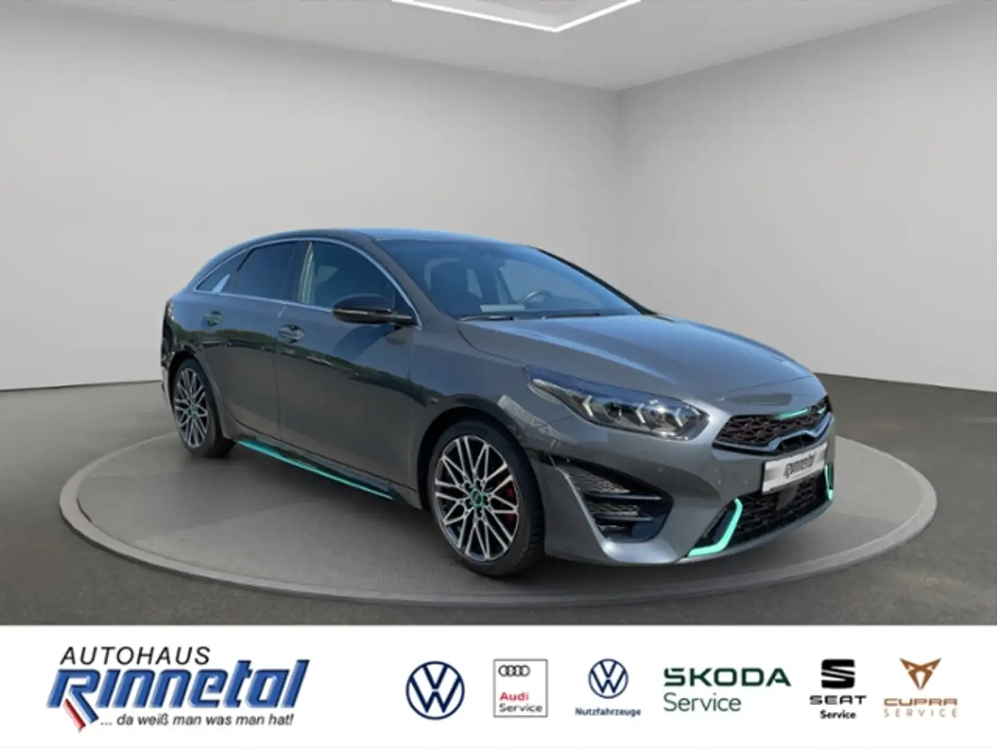 Kia ProCeed / pro_cee'd 1.6 T-GDI DCT GT BI LED LICHT+NAVI+BEH WSS+BEH MU Silber - 2