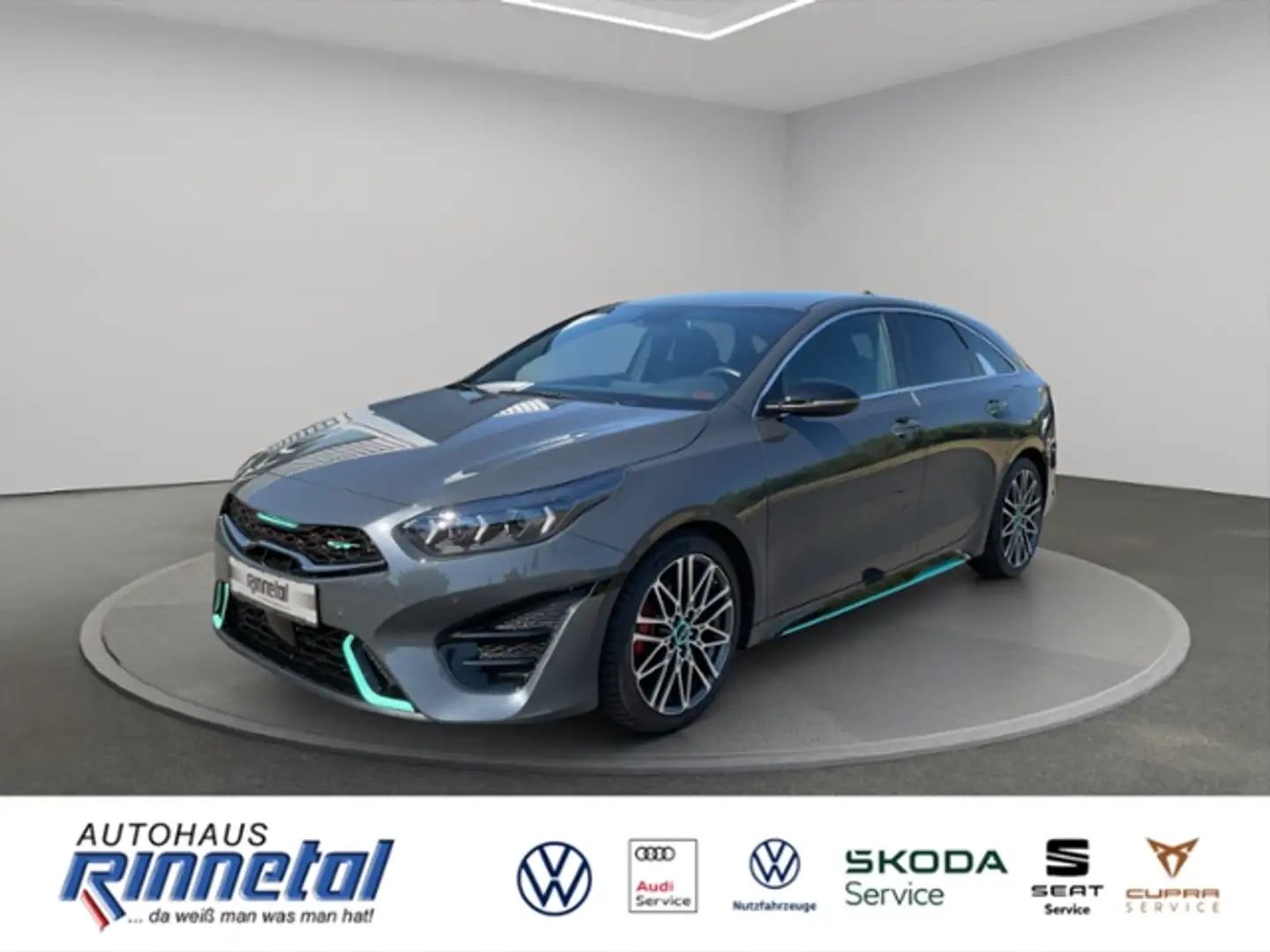 Kia ProCeed / pro_cee'd 1.6 T-GDI DCT GT BI LED LICHT+NAVI+BEH WSS+BEH MU Silber - 1