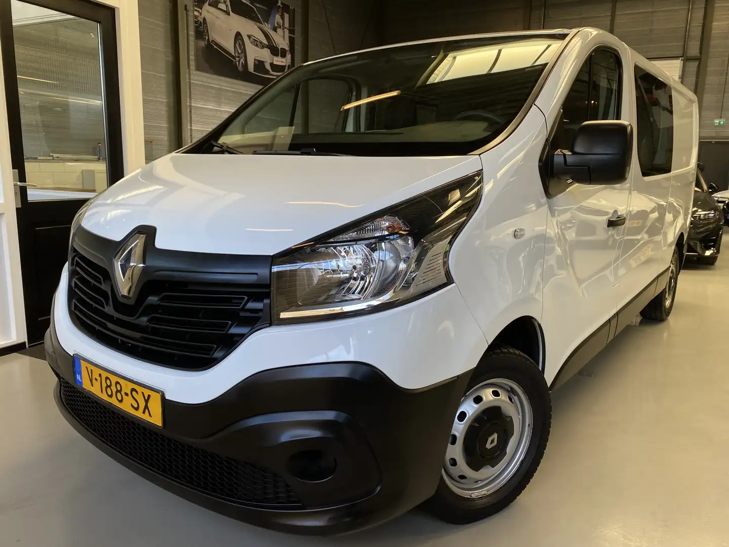 Renault Trafic 1.6 dCi T29 L2H1 DC Comfort Dubbel cabine, 6 perso Wit - 1