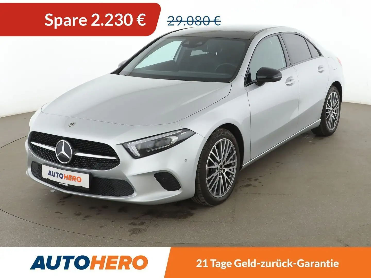Mercedes-Benz A 200 A 200 Progressive Aut. *LED*360°*TEMPO* Silber - 1