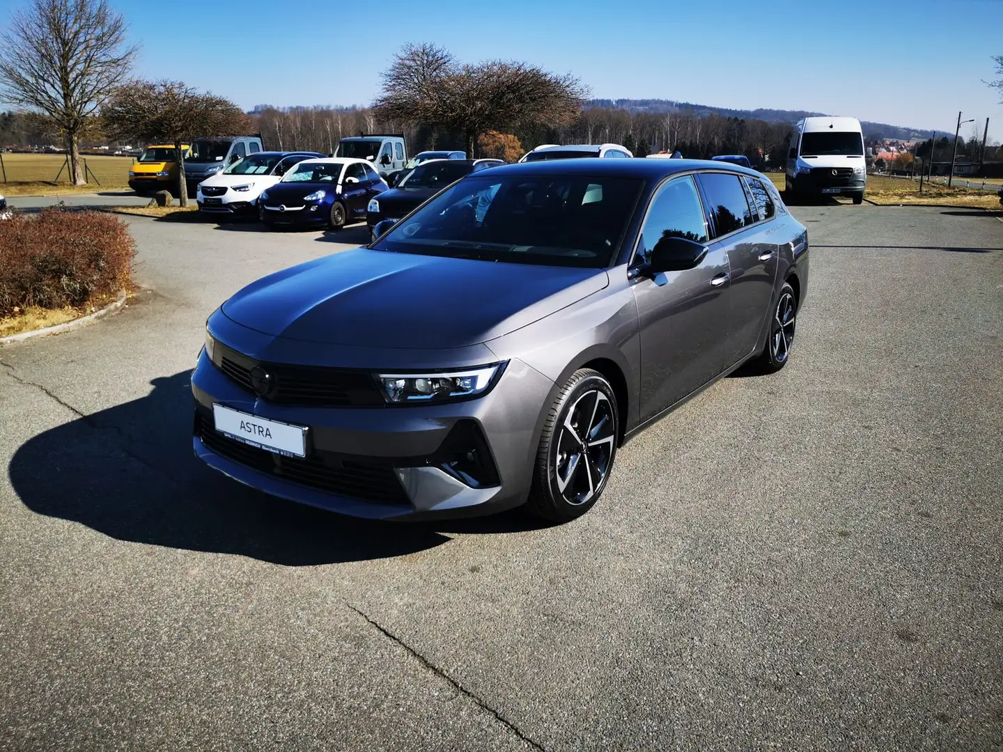 Opel Astra GS 1.2 Turbo Hybrid Benzinmotor 6-Gang-Doppelku... Gris - 2