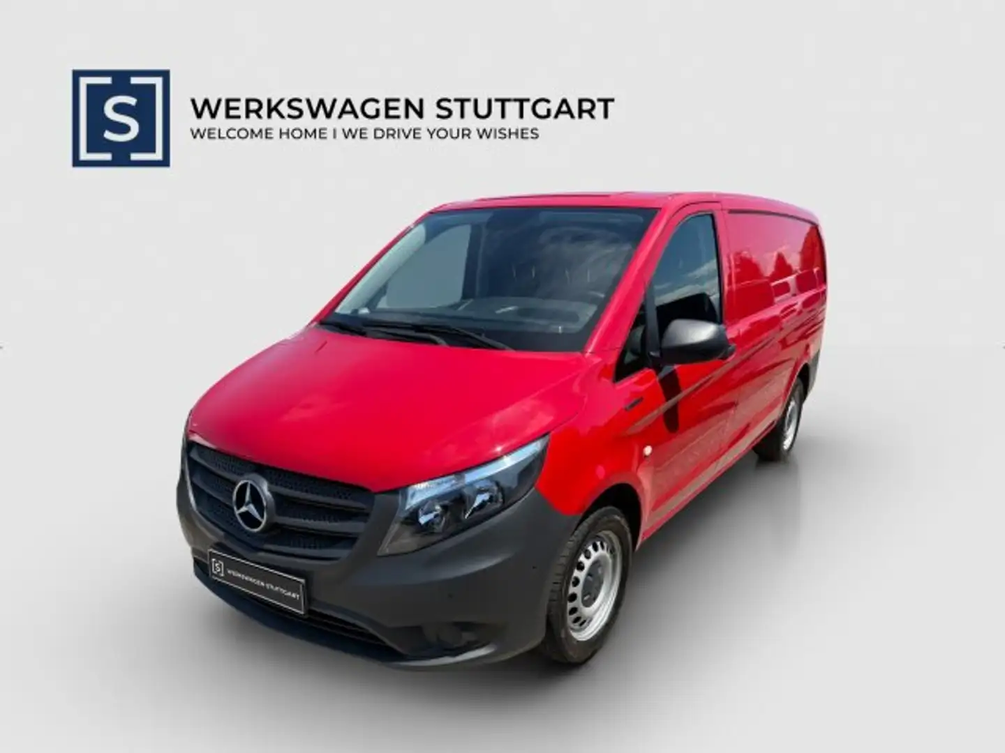 Mercedes-Benz eVito Vito 111 Kasten L KLIMA PARTKTRONIC SHZ Rouge - 1
