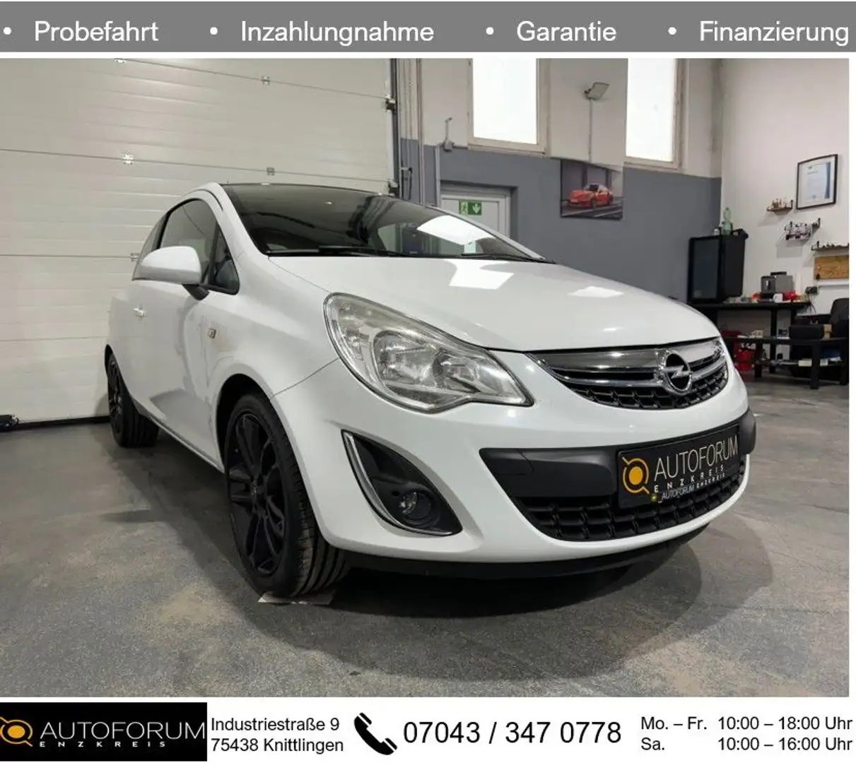 Opel Corsa 1.4 ecoFLEX Color Edition S/S *KLIMA*SPORT Blanc - 1